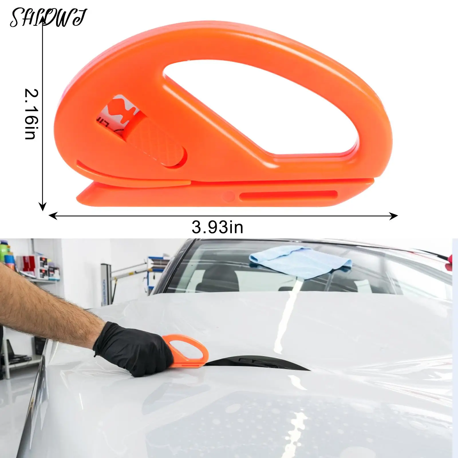 Car Film Wrap Tool Kit Squeegee Set Vinyl Scraper Cutter for Vehicle Window Tint Car Accessories Wrapping Tools Vinyl Spatula