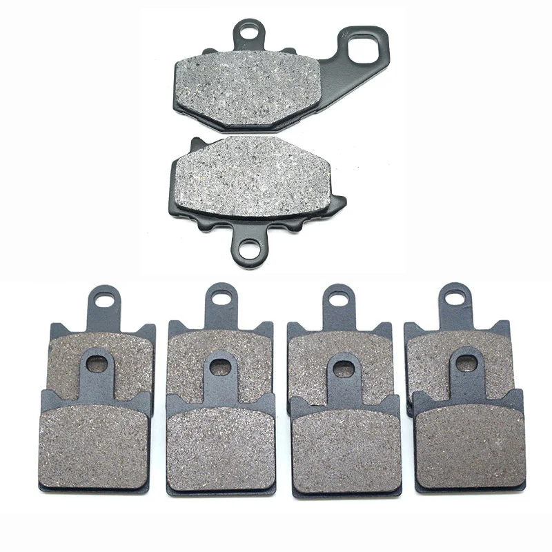 For KAWASAKI Ninja ZX6R ZX600 2007 2008 2009 2010 2011 2012 2013-2019 ZX6 ZX 600 6R 6 R Front & Rear Brake Pads Kit Set Disc