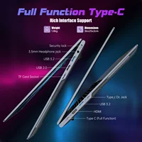 ACEMAGIC AMD Ryzen 9 6900HX Gaming Laptop 16 Inch IPS Display 16GB LPDDR5 512GB NVMe SSD Radeon 680M Graphics Windows 11 Pro WiF 6