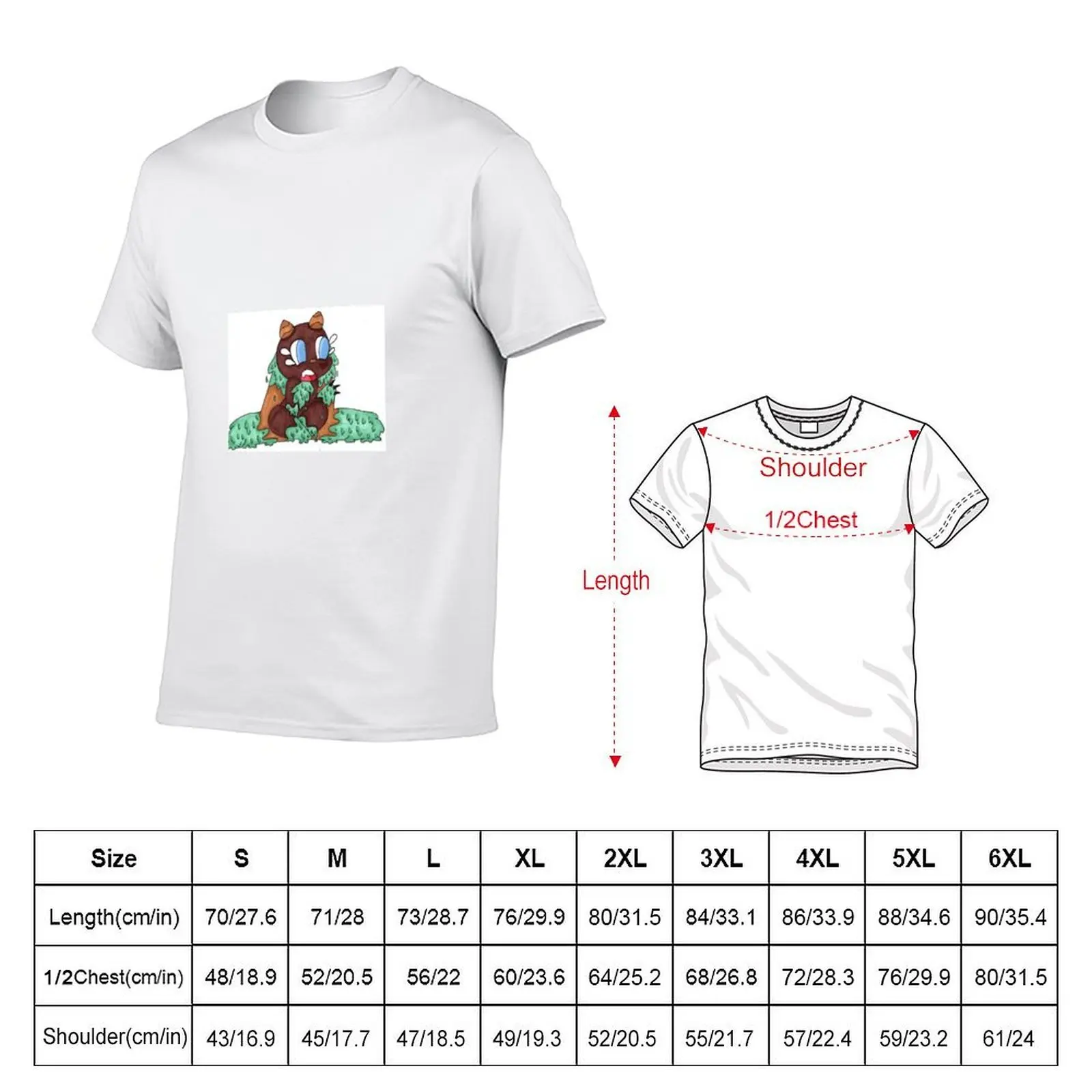 Woodland Creature T-Shirt anime t shirts oversize cotton t shirt man t shirt man designer T-shirt