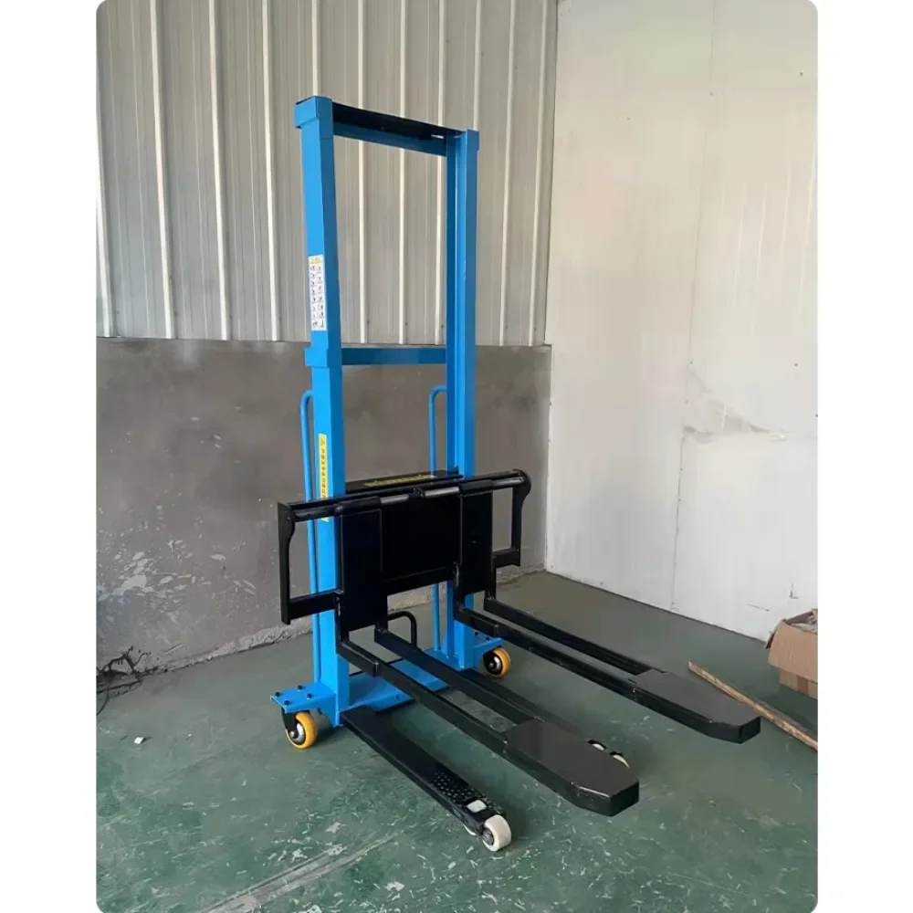 Electric forklift portable push up and down lift