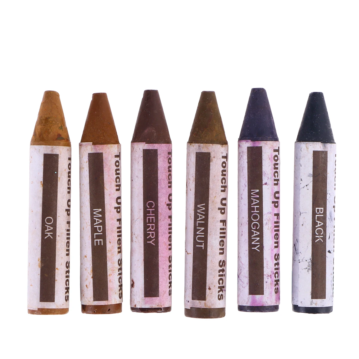 

12 in 1 Wooden Furniture Scratch Repair Touch Up Pen Concealing Marker Fast Drying for Blemishes Worn Edges Furniture Repair Kit