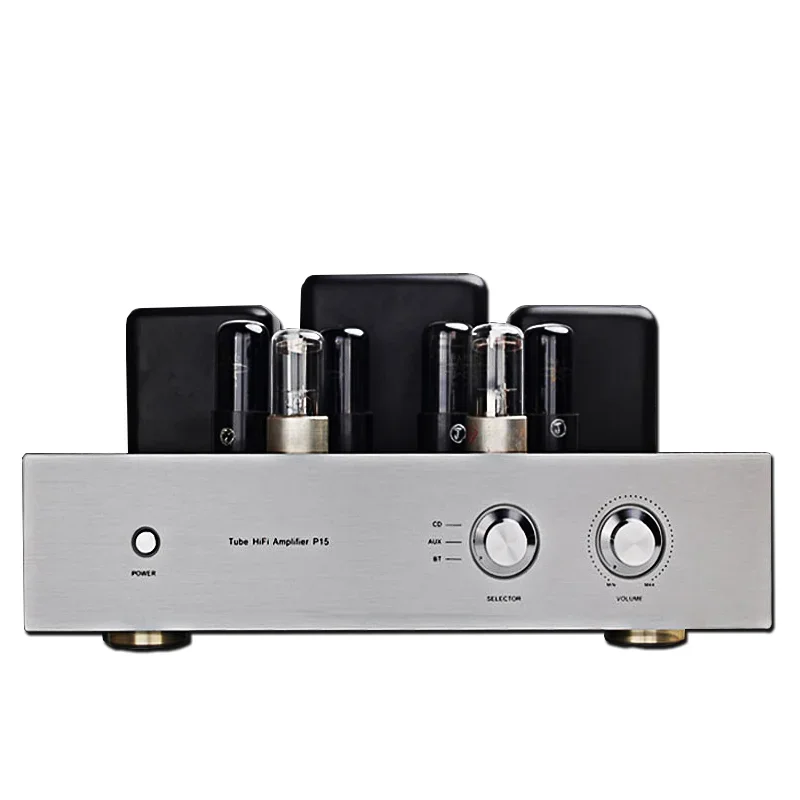 M-023 Vaccum Tube 6P6P (6V6) Push Pull Bile Machine  Amp Pure Tube Amplifier Home Hi-Fi Stereo Wireless Bluetooth