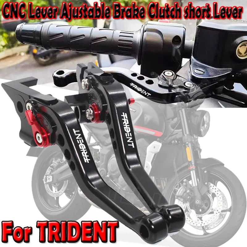 For TRIDENT 660 Trident660 2021 2022 2023 2024 Clutch Brake Lever Adjustable Modification Clutch Handle Levers Accessories