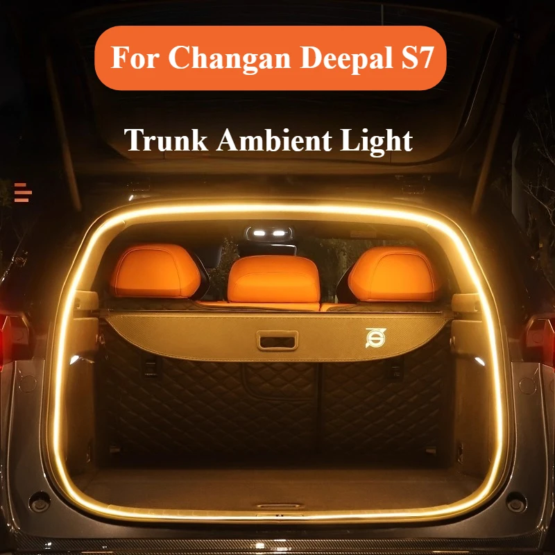 

For Changan Deepal S07 S7 Car Trunk Ambient Light Strip LED Car Interior Decorative Light