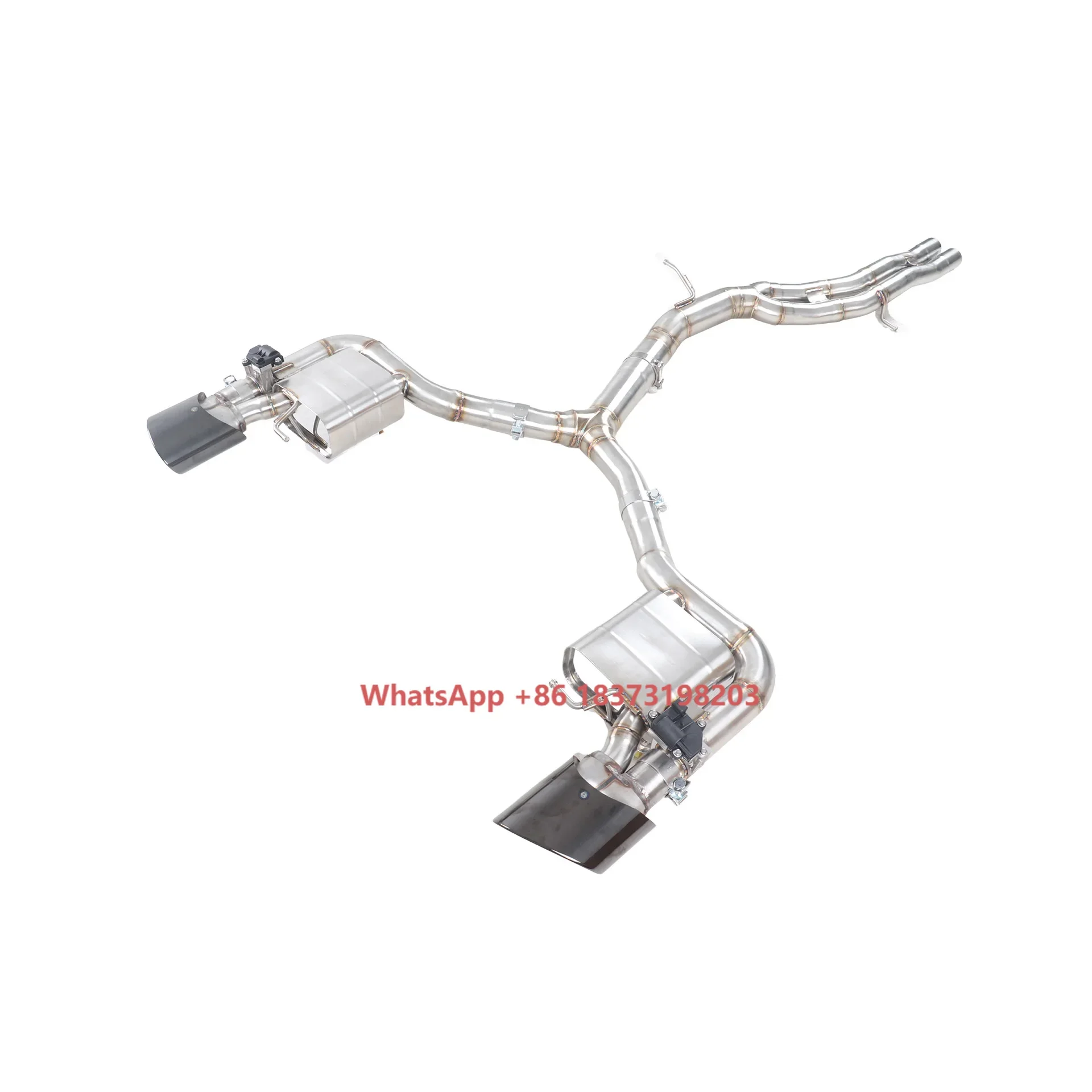 

YT Exhaust System Performance Sport Car SS304 Exhaust System with Pipe Muffler Valvetronic Catback for B9 B9.5 RS4 RS5 2.9T