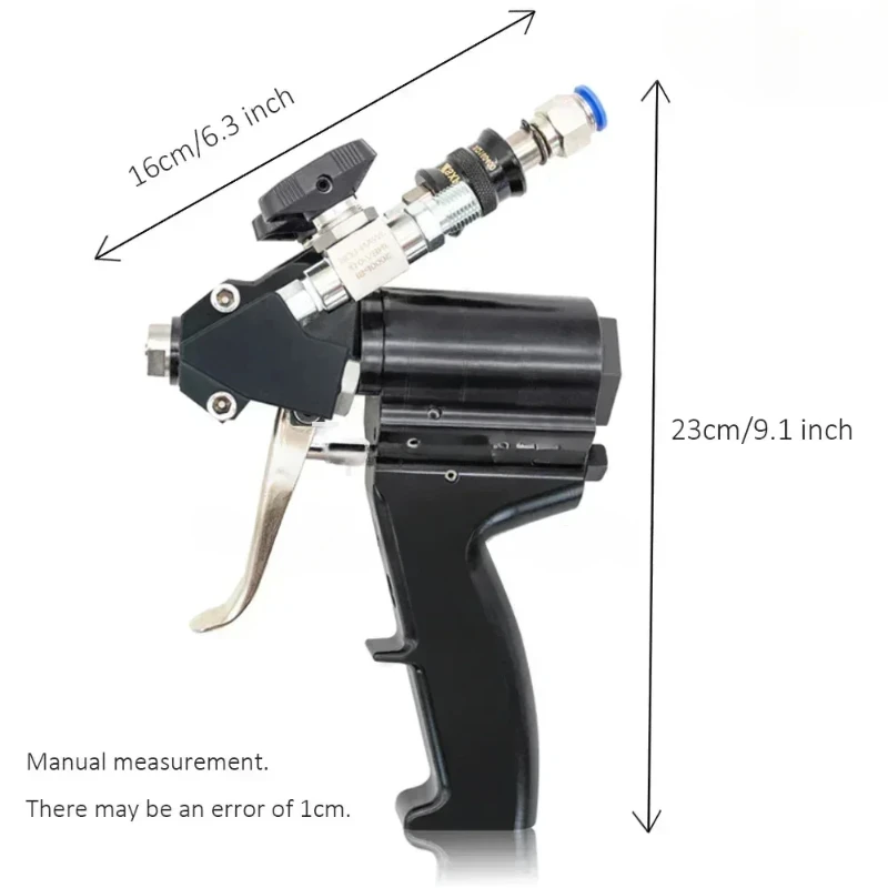 PU P2 Polyurethane Foam Spray Gun 35Mpa with Accessories Combination image 2