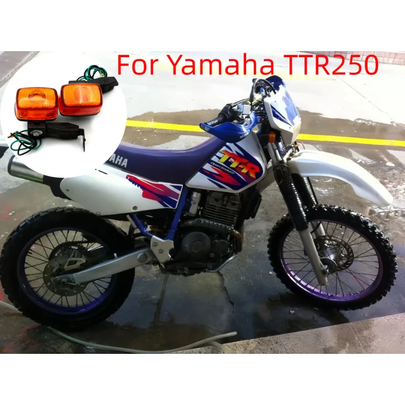 4 шт. для Yamaha TTR250 XT225 Kawasaki KLX250 Honda XR250 TTR XT KLX XR передний и задний мигающий указатель поворота, индикаторная лампа