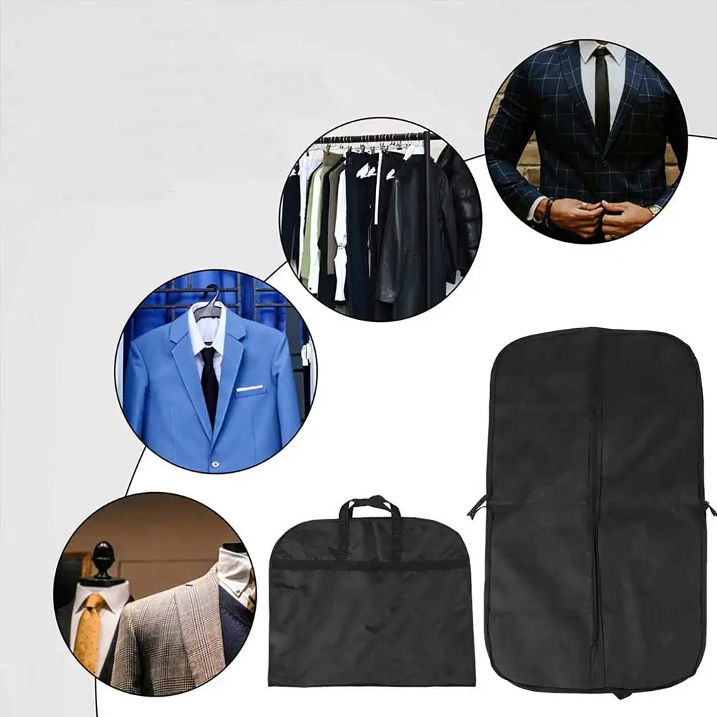 Garment Bag Suit Dress Clothes Carrier Dust-proof Protector Reusable