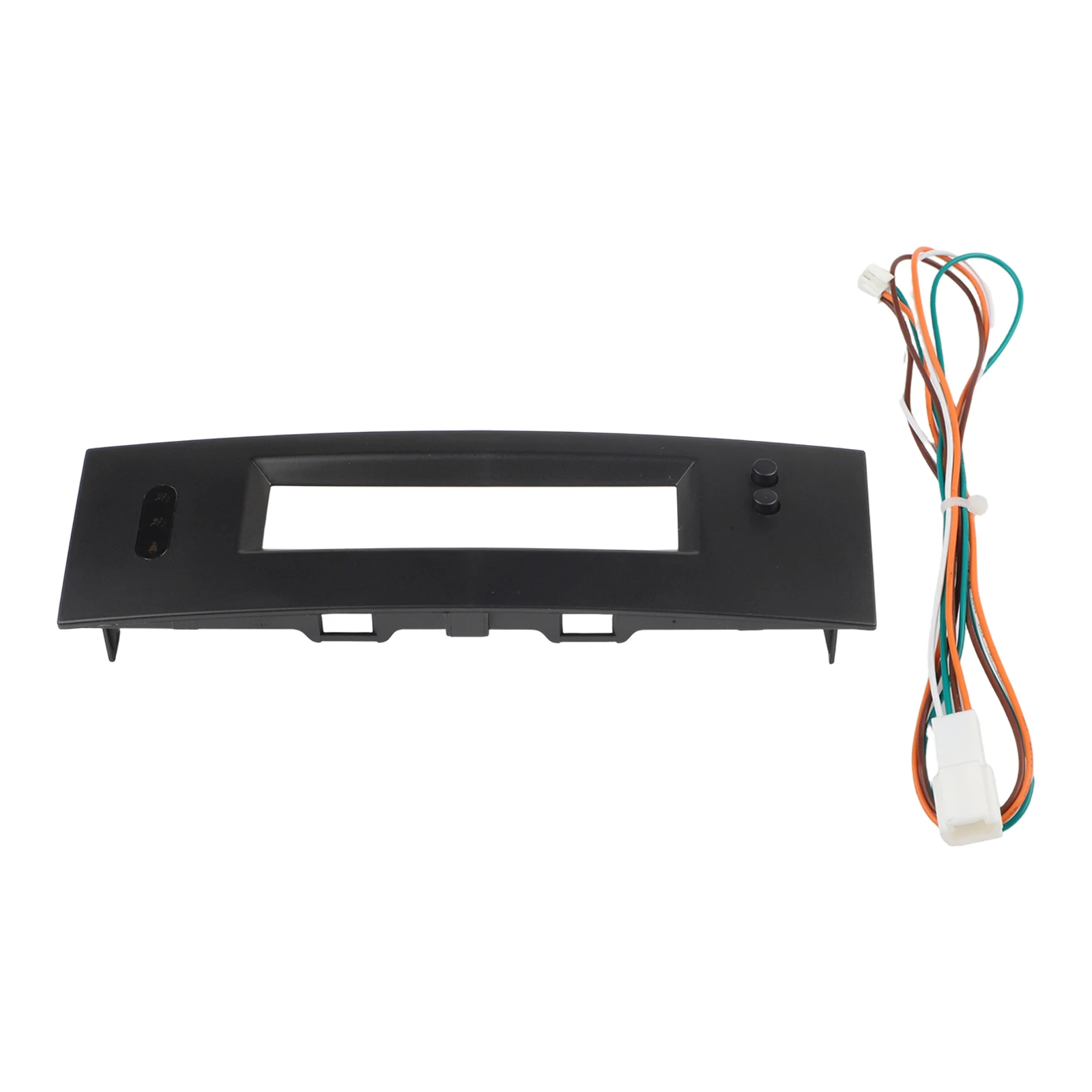 For Renault For Megane 2 2002-2009 Lower Screen Frame Panel Car Radio Panel Player Audio Frame Dashboard Mount And Wire Harness
