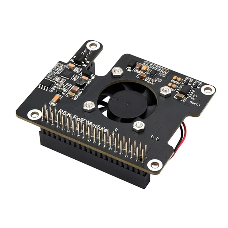 

Superb For RDK X5 Poe HAT With Fan+Heatsink For D-Robotics RDK X5 Motherboard IEEE 802.3Af/At Expansion Board