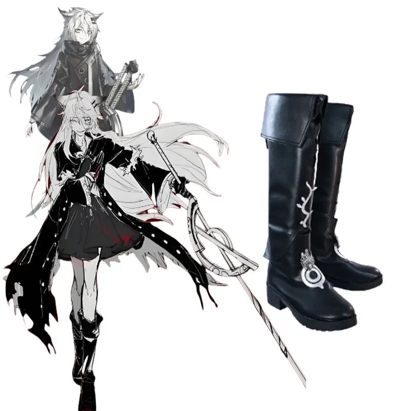 Arknights Lappland de Decadenza Cosplay Schoenen Laarzen Lappland Cosplay Schoenen Anime Party Uniform Halloween Speel Rol Kleding