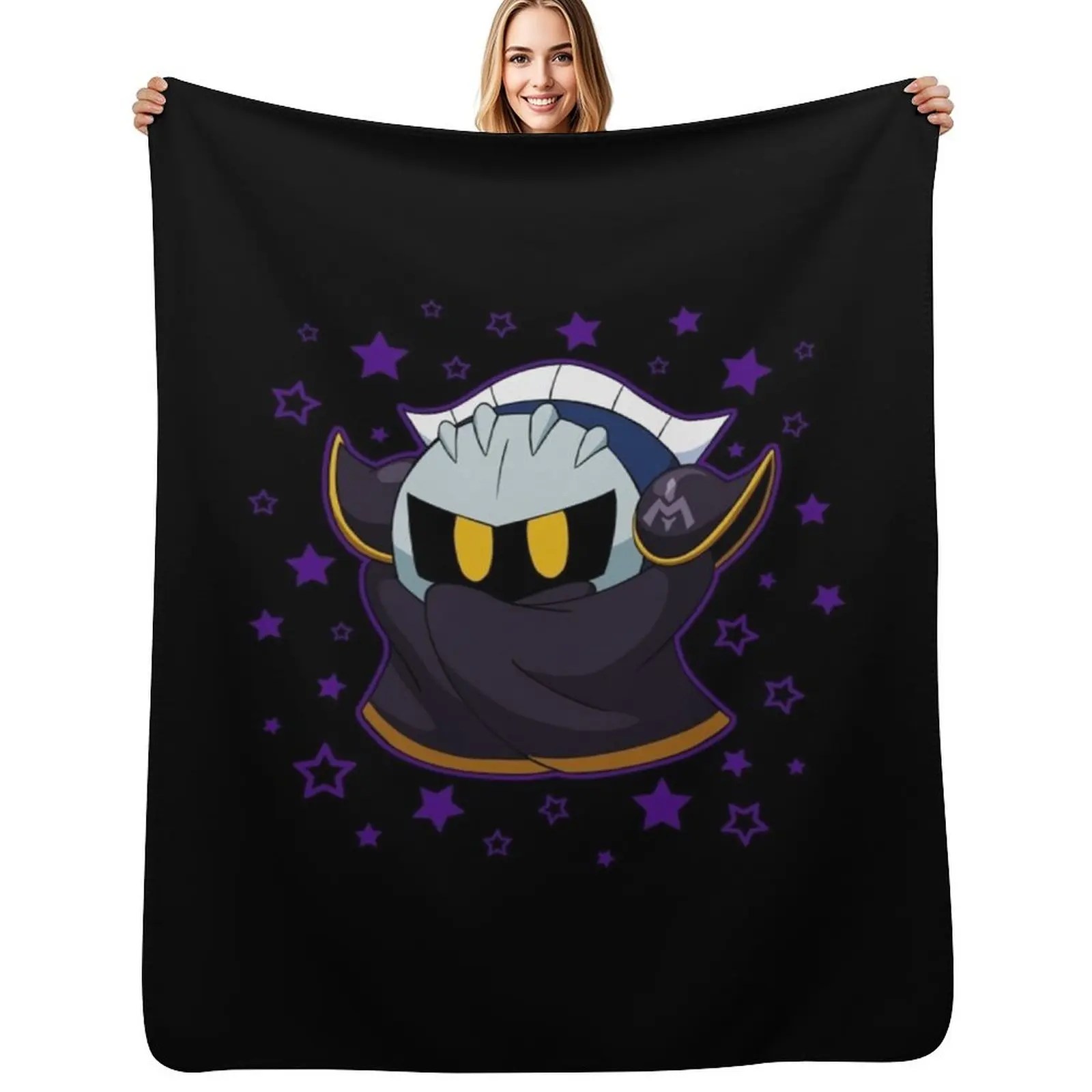 

Meta Knight Gift Halloween Day, Thanksgiving, Christmas Day Throw Blanket Fluffy Cozy Throw Blanket for Home Decor