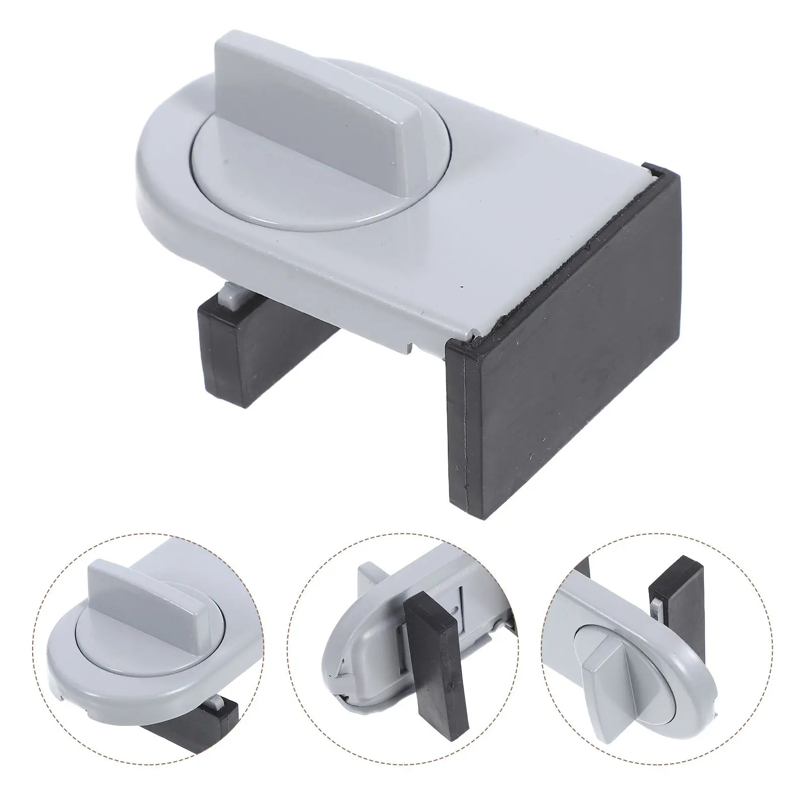

Large Sliding Window Lock Child Proof Sliding Glass Door Safety Restrictor Metal Limiting Stopper Security Lock
