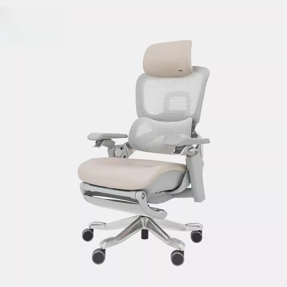 Wheels Cheap Office Chair Lazy Executive Girl Headrest Elastic Gaming Chair Breathability Solid Metal Muebles Home Furniture