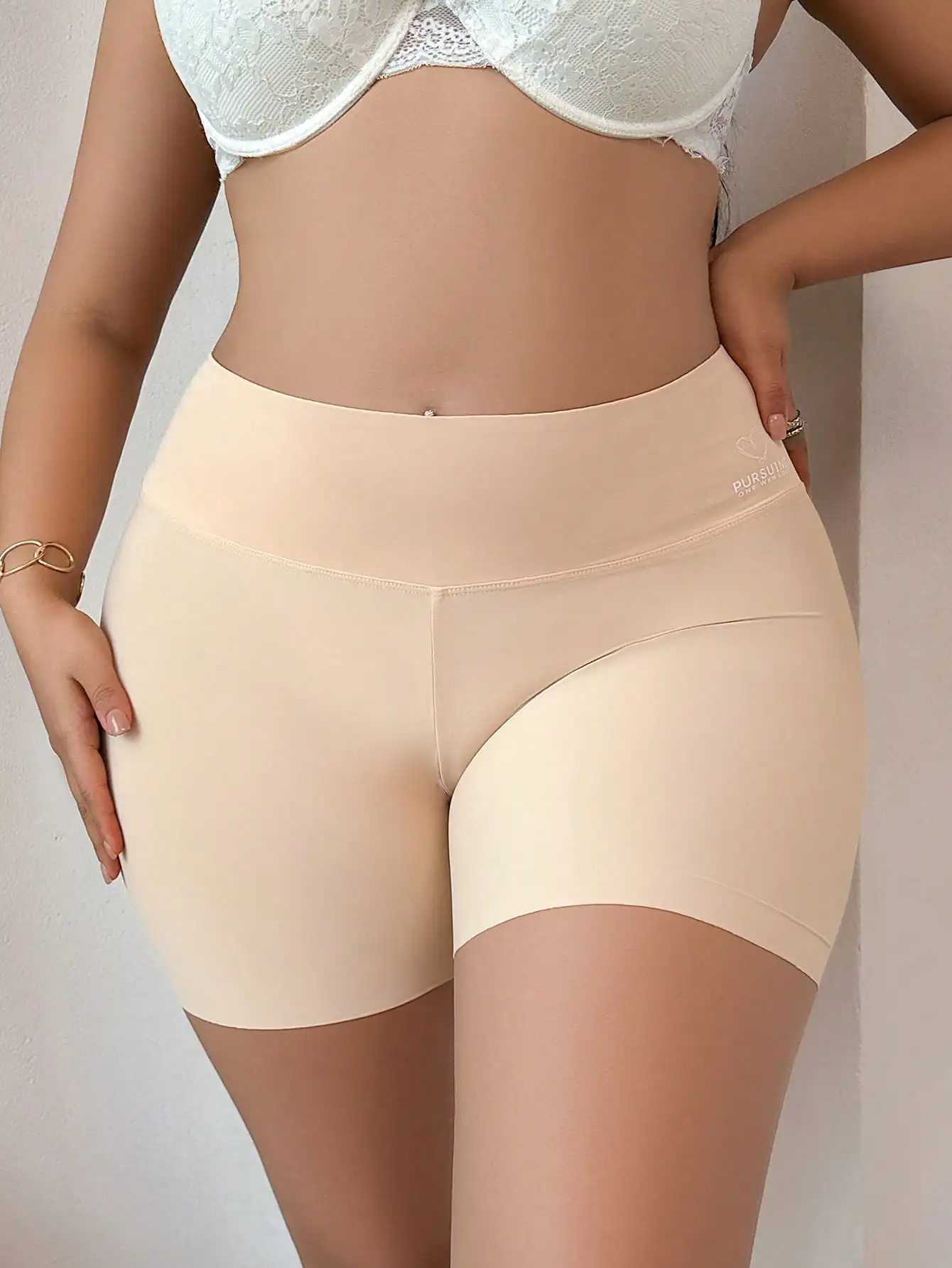 Women Plus Size Sports Shorts High Waist Yoga Shorts Slim Fit Butt Lift Gym Running High Elastic Biker Shorts 1XL-3XL