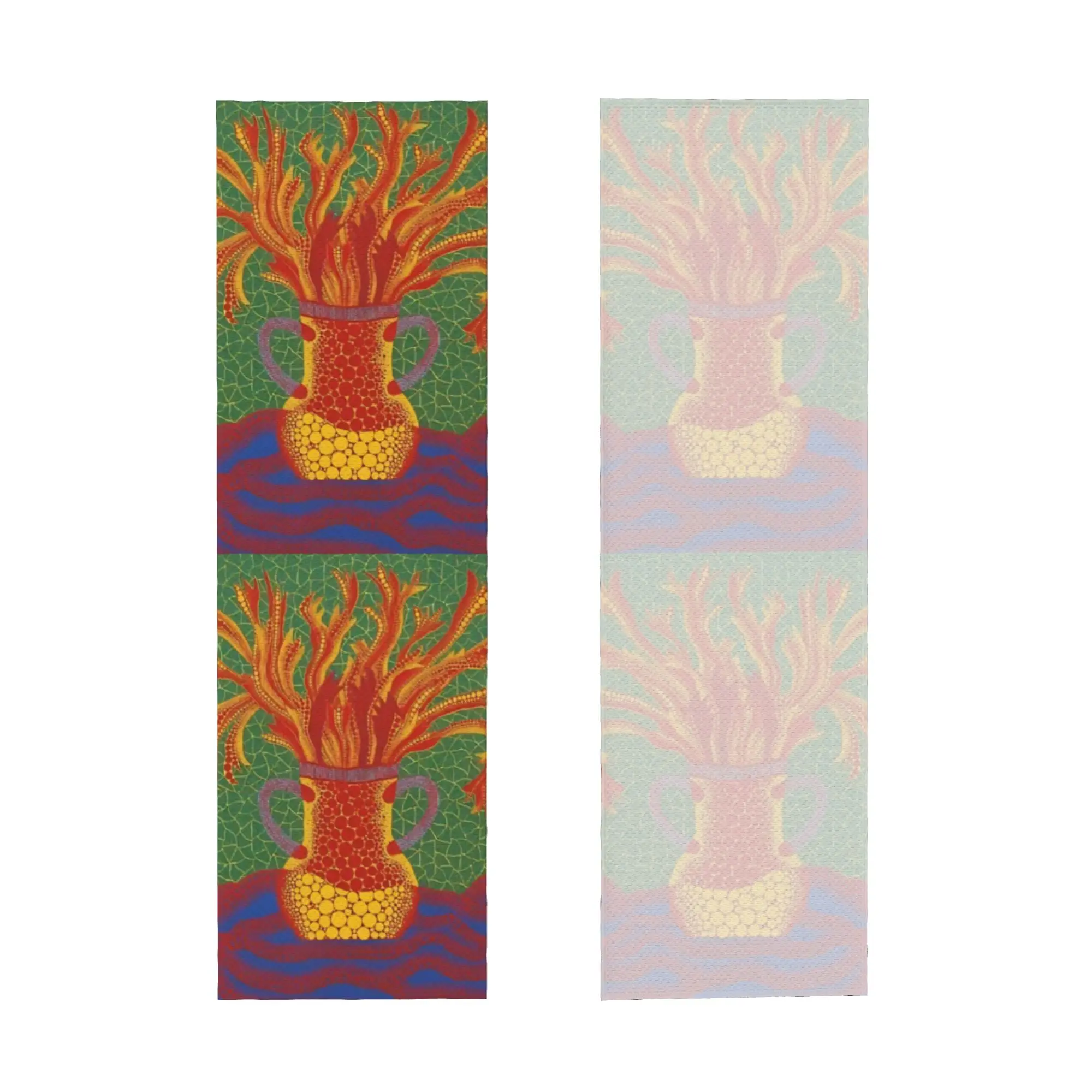 Cold Exercise Towel Yayoi Kusama Abstract Pumpkin Beach Sports Yoga Towel Camping Towel Refreshing Sports Scarf Face Towels