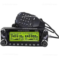 Two Way Transceiver, D9000, 50W, UHF, VHF, 136-174,400-520MHz Zastone-Car Radio Station Walkie Talkie