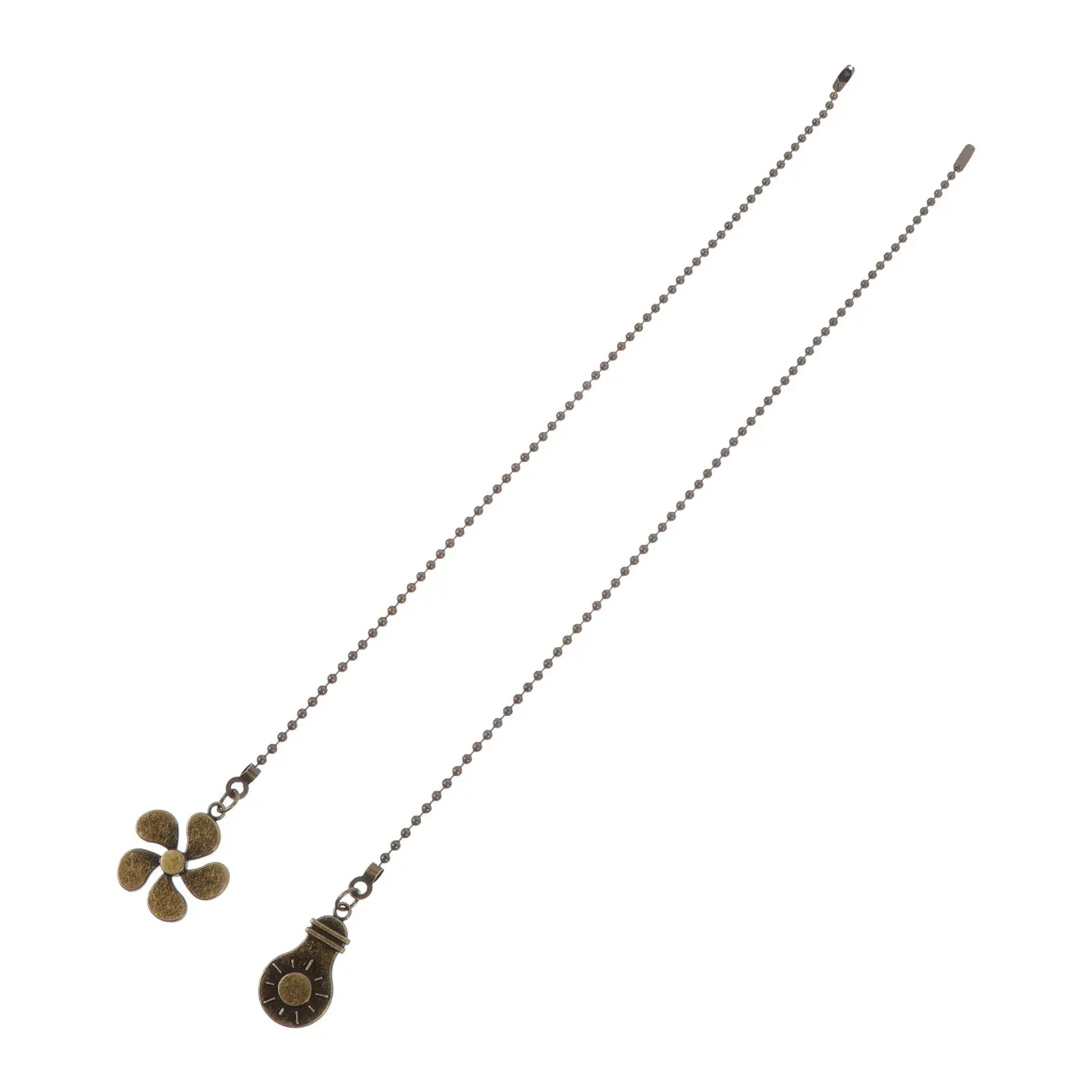 

Ceiling Pull Chain Pendant Extender Dark Brown Zinc Alloy Durable Safe Material Long Use Color Lasting Beautiful Fade