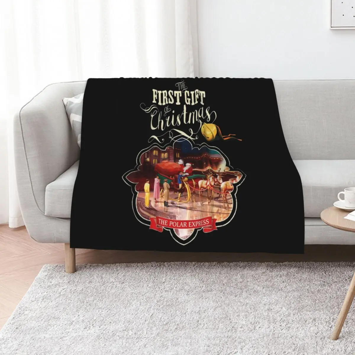 The Giving The First Gift Of Christmas Throw Blanket Single Bed covers christmas decoration For Baby Luxury St Blankets