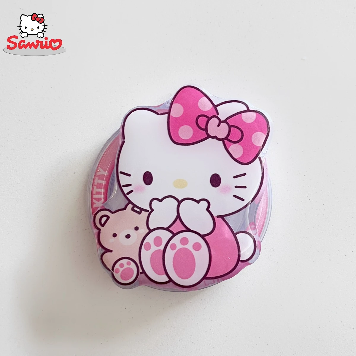 

Sanrio Hello Kitty Kuromi Pochacco Melody Magnetic Mobile Phone Holder Cute Cartoon Grip Bracket For iPhone Samsung Case Stand