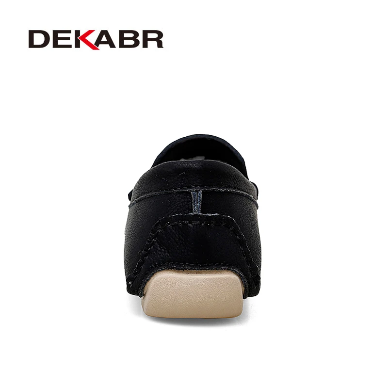 DEKABR Plus Size 38~47 Men Loafers Fashion Summer Casual Shoes Classics Lightweight Men Driving Shoes Non-slip Flat Shoes