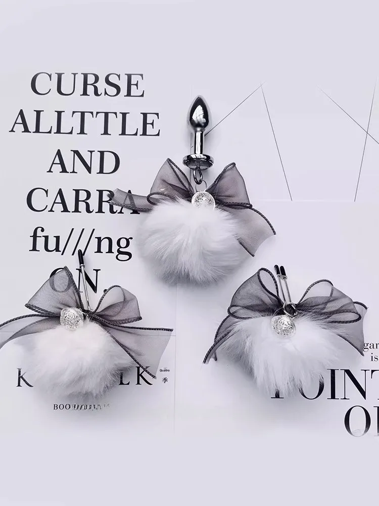 clipe-de-cabelo-com-bola-de-pelo-de-raposa-laco-borboleta-fita-de-seda-e-plugue-de-metal-acessorios-de-cabelo-joias-de-mo