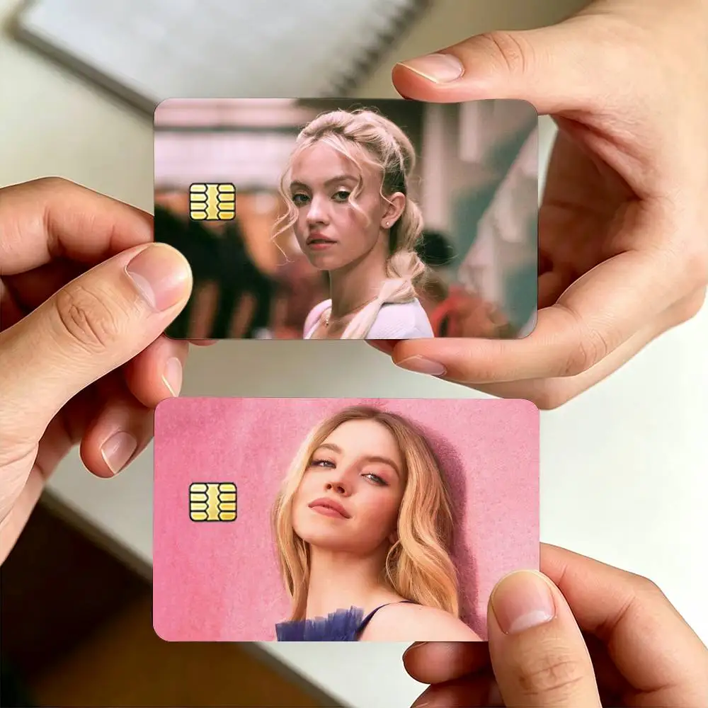 C-Cassie H-Howard Credit Card Skin Stickers For VISA Bank Bus Metro Access Card Protective Film Cover Sticker