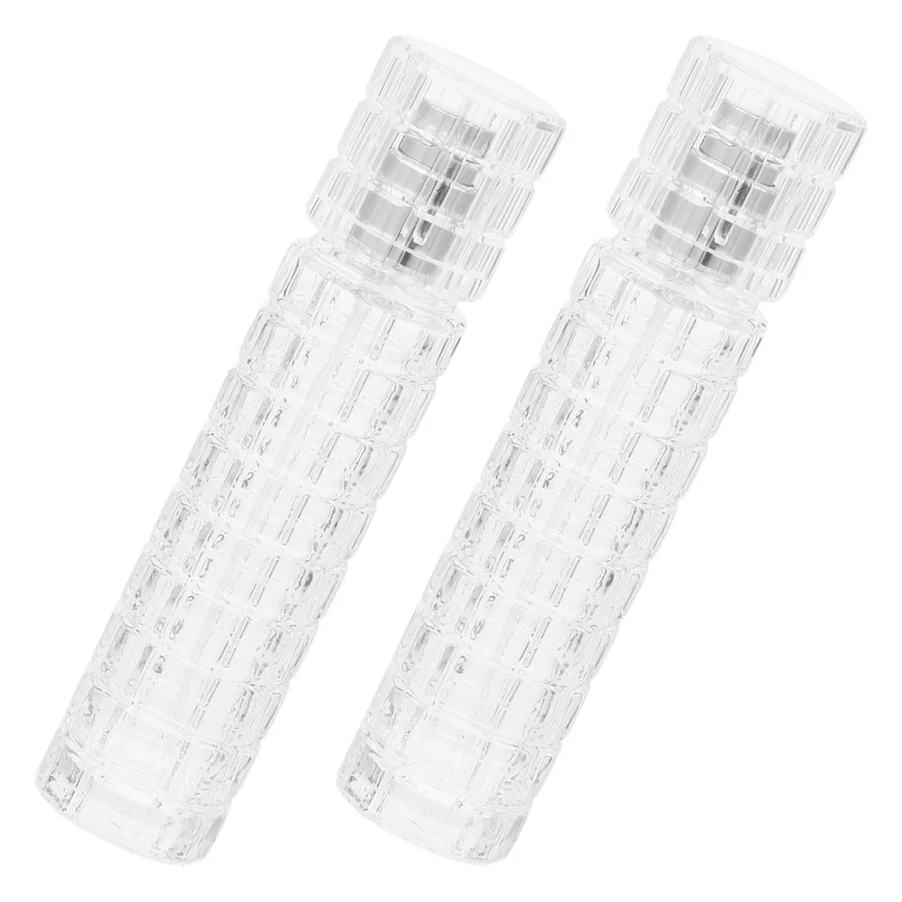 2 قطعة زجاجة رذاذ فارغة من الزجاج الكريستالي متعددة الأغراض رذاذ مر عطر الزيوت العطرية سهلة الاستخدام #3