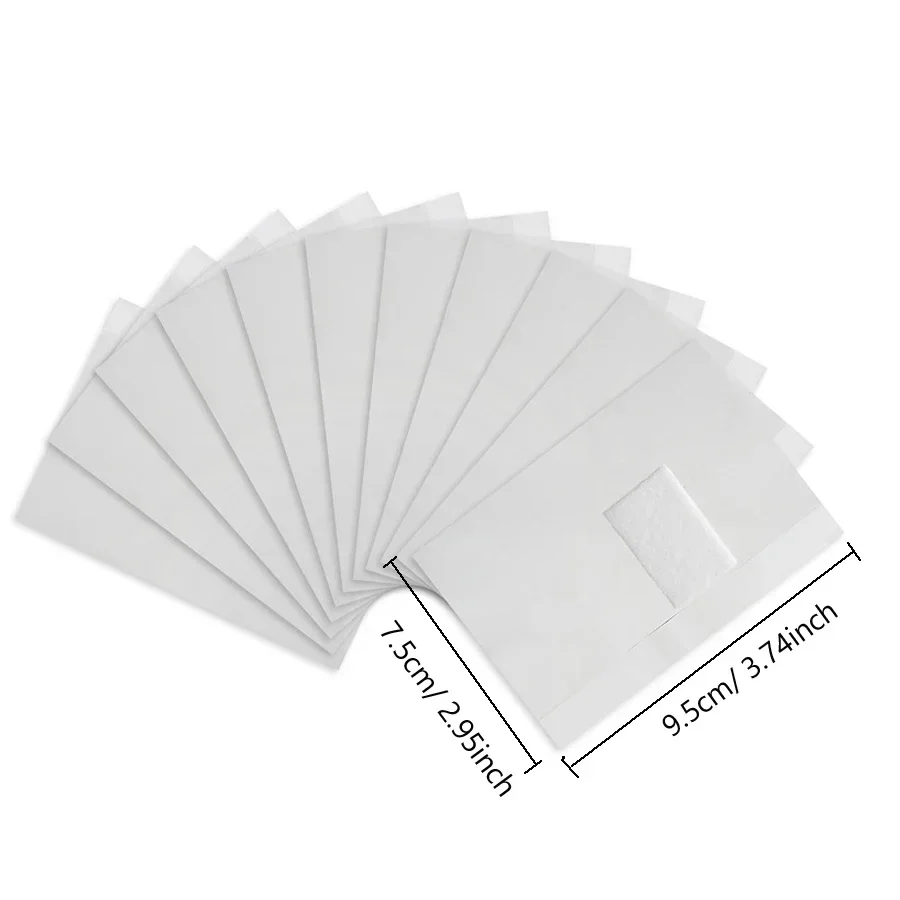 100 قطعة من رقائق الألومنيوم مزيل فن الأظافر يلتف مع مناديل قطنية لغطاء جل الأشعة فوق البنفسجية من الأكريليك أدوات العناية بالأظافر #6