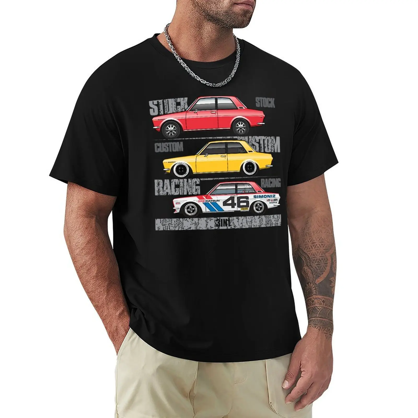

3in1 T-Shirt Fashion Letter Print T-Shirt