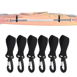 6Pcs Pagaie de Bateau Clip Kayak Gardien Kayak Stockage Porte-Kayak Aviron Clip Canoë Kayak Pagaie de Bateau Pièces