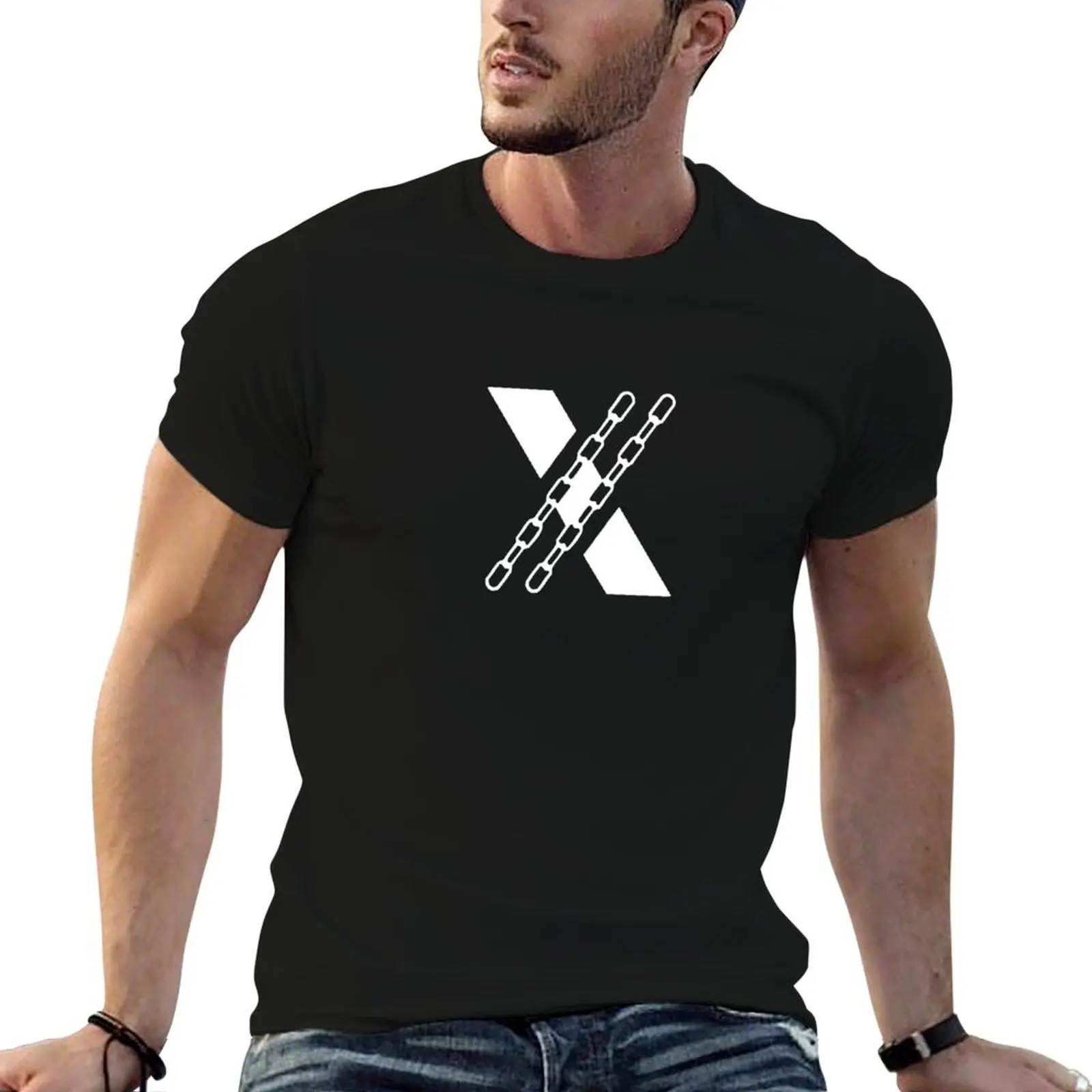 Фото Футболка с логотипом XDINARY HEROES DEADLOCK FREAKIN BAD JYP KPOP, футболка с простым принтом