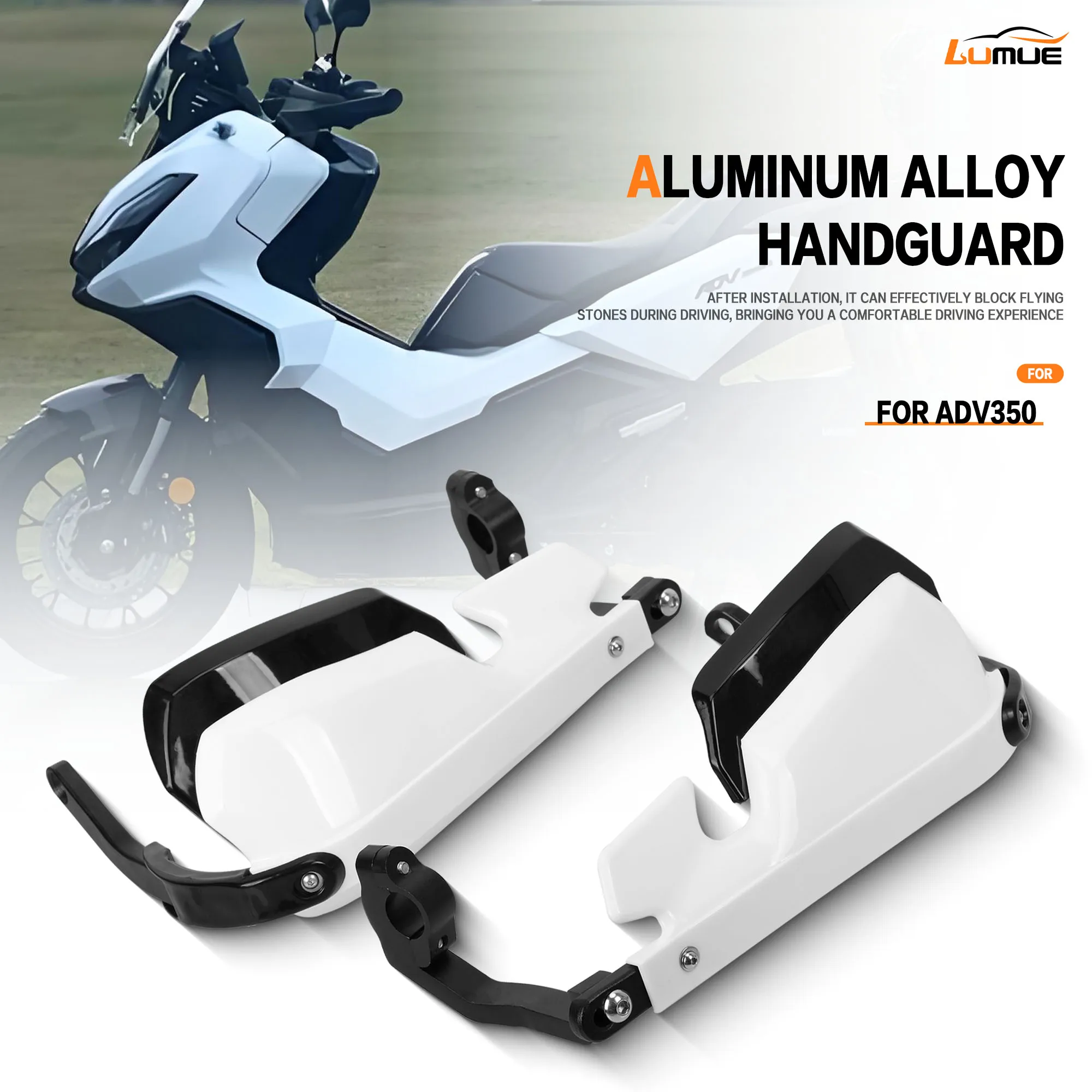 

Motorcycle ADV350 Hand Guards Lever Protector Handlebar new aluminum alloy Handguard ﻿For HONDA ADV350 2022-2026