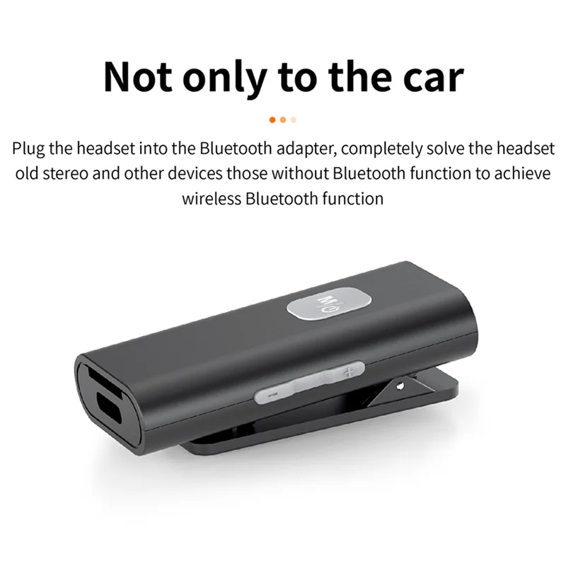 

Handsfree Wireless Bluetooth 5.0 Adapter Receiver Audio Receiver Support TF Card Reader For Car Headphone Speakr