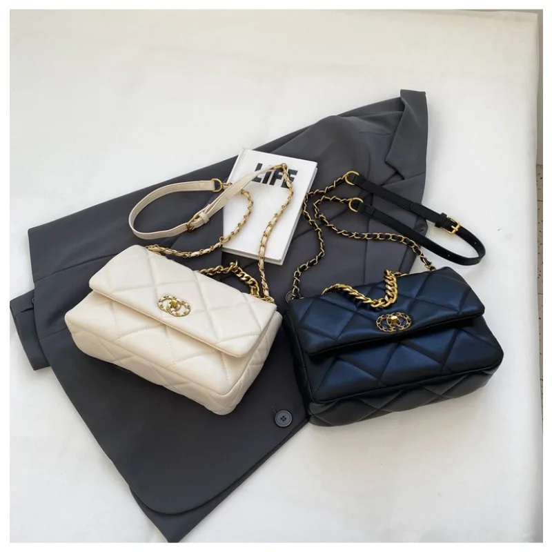 

High quality chain bag, women's new fashionable shoulder bag, internet famous high-end crossbody bag