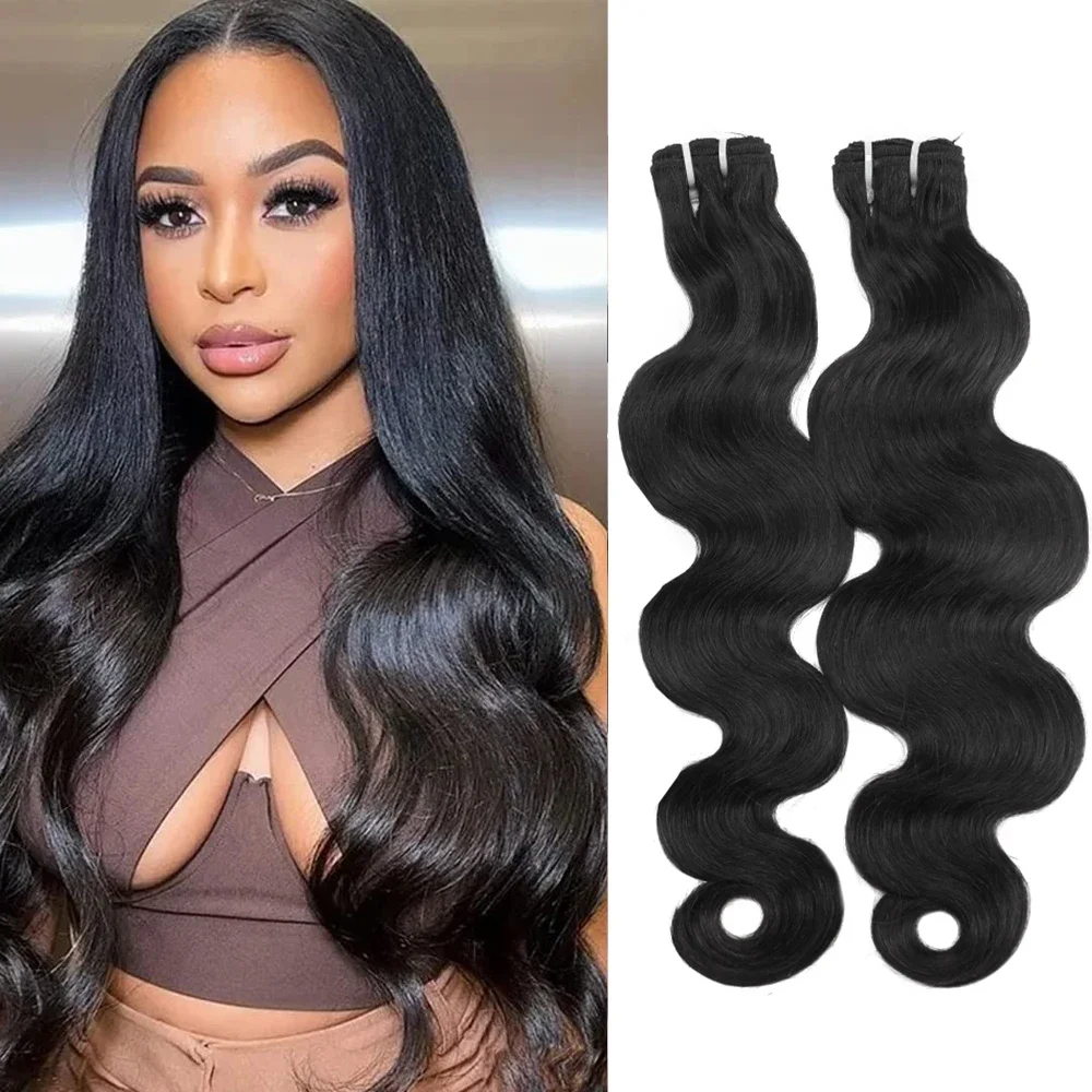 Malezja 12A pasma typu Body Wave nieprzetworzone pasma ludzkich włosów typu Body Weave tylko dziewicze doczepiane włosy pasma w naturalnym kolorze