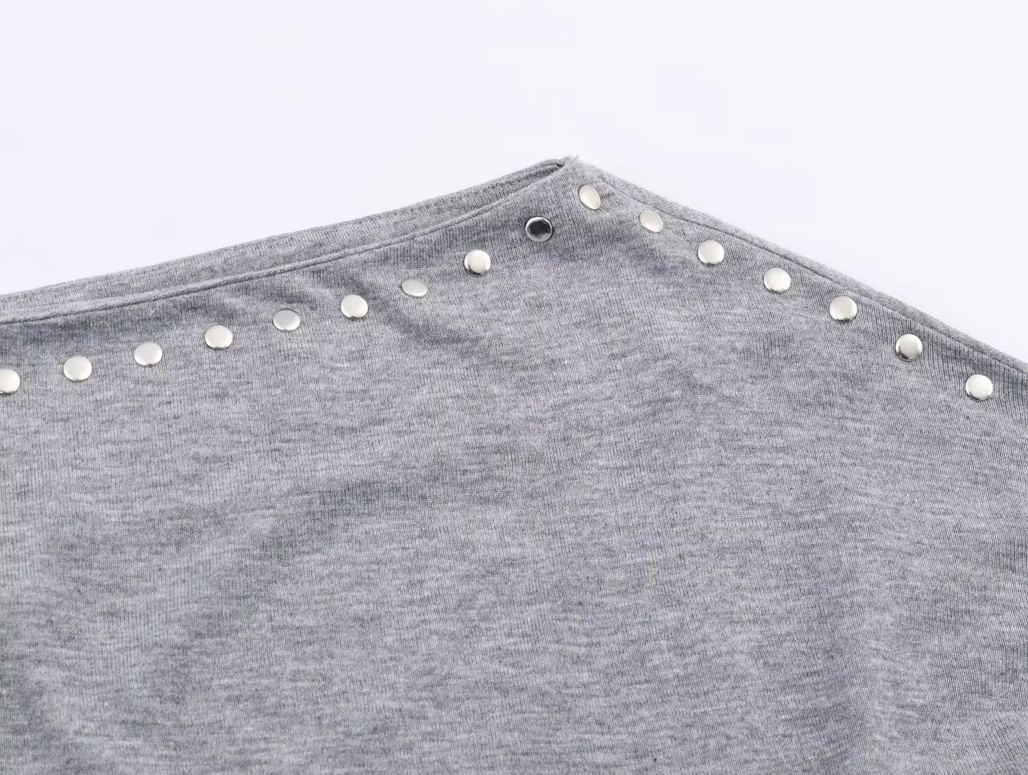 가을 여성용 스터드 장식 배트윙 슬리브 니트 풀오버 루즈 캐주얼 패션 레이지 롱슬리브 두꺼운 오프숄더 탑