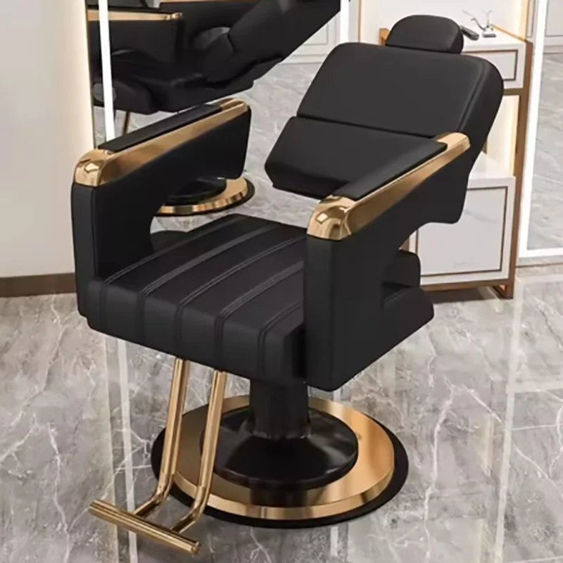 

Luxury Simple Barber Chairs Beauty Equipment Salon Chair Barber Accessories Hair Stylist Cadeira De Barbeiro Salon Furniture