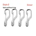 Silver-Style 2  4pcs