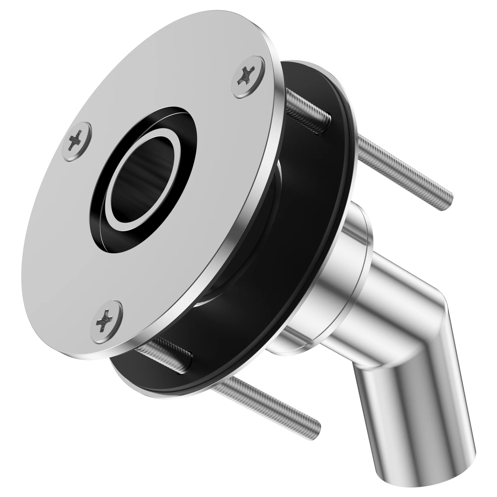 Pele De Escape De Aço Inoxidável para Aquecedores De Estacionamento Diesel, 316 Straight Thru Hull, Fitting 24mm, Tube Pipe Socket Hardware