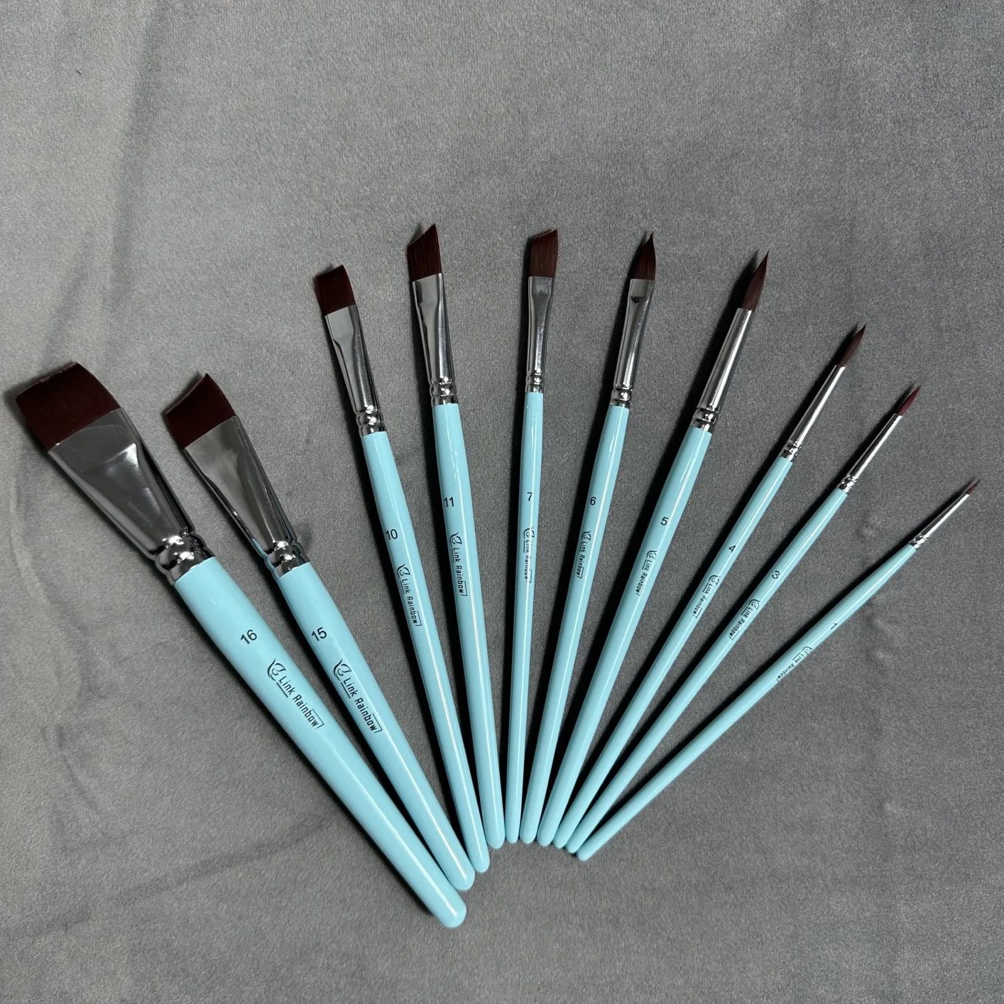 Nylon Paint Brushes For Face Paint Drawing Watercolor Painting Brush Tools Art Supplies