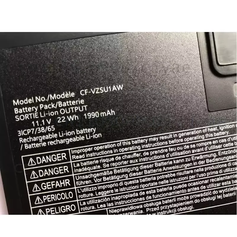 Safe Reliable Replacement Powercell  CF-VZSU1AW CF-VZSU1AR Laptop Battery for Panasonic CF-33 CF-33X