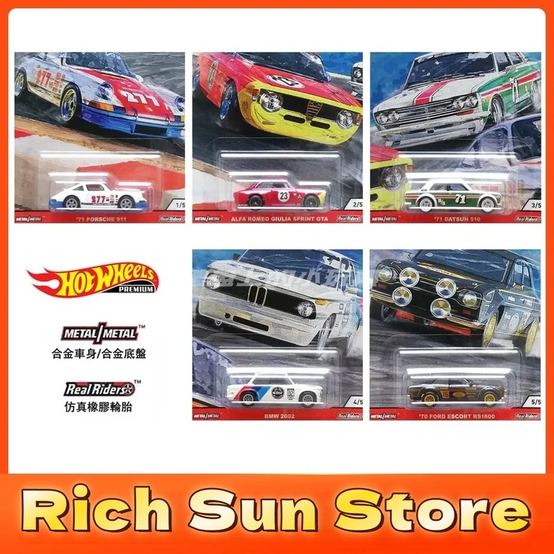 Hot Wheels Premium 2020 Door Slammers Set 1:64 Scale Die-Cast Model Cars - Includes Porsche BMW Datsun - Vehicle Collection Toy