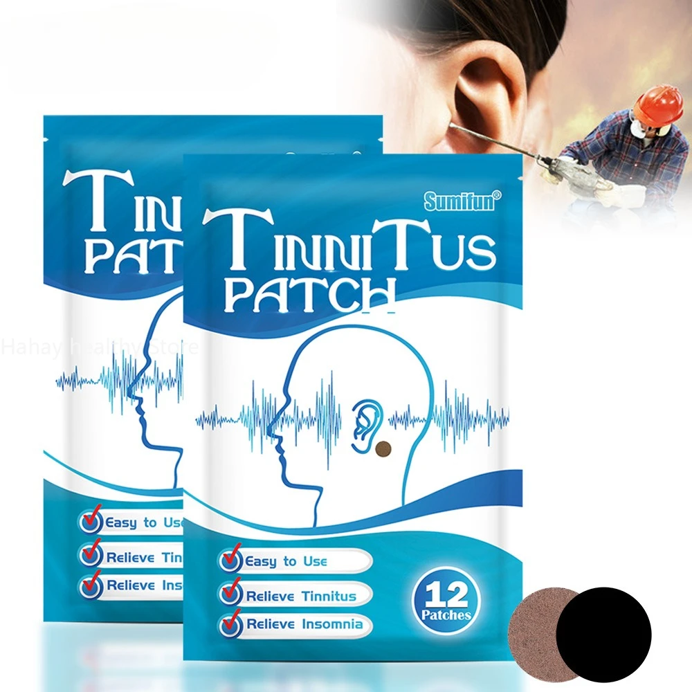 

ErKang Magnetic Ear Patch Tinnitus Relief Sleep Aid Acupressure Therapy for Hearing Care Insomnia Solution Ear Health Kit