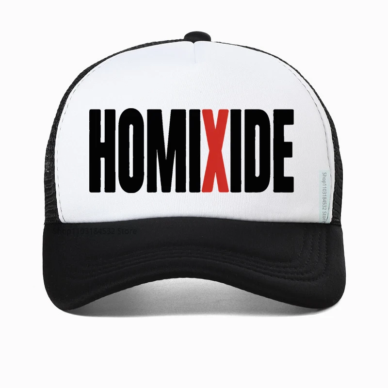

Rapper Homixide Gang Graphic hat Playboi Carti Opium Merch baseball cap Men Women Hip Hop Mesh Breathable sports hats