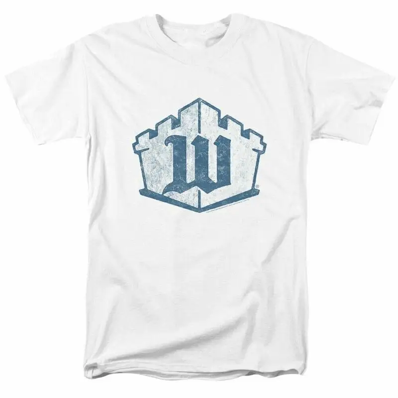 

White Castle Monogram T Shirt Mens Licensed Hamburger