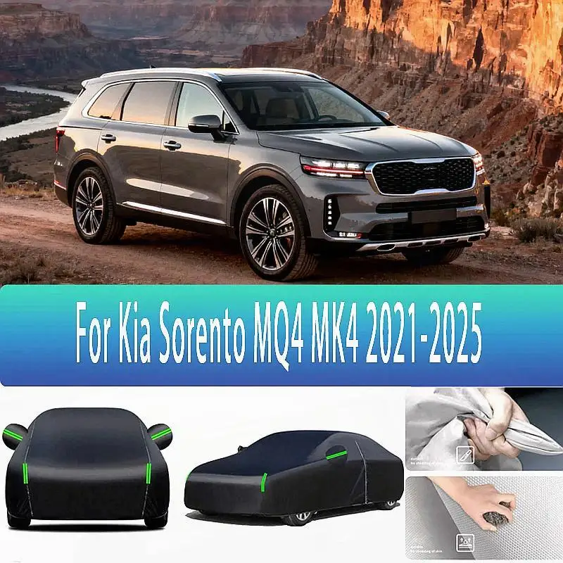 

For Outdoor Protection Waterproof Dustproof Full for Kia Sorento MQ4 MK4 2021-2023 Car Covers