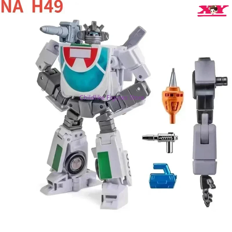 （IN STOCK）Newage Transformation NA H49 Wheeljack Hammond G1 Small Scale Action Figure Toy