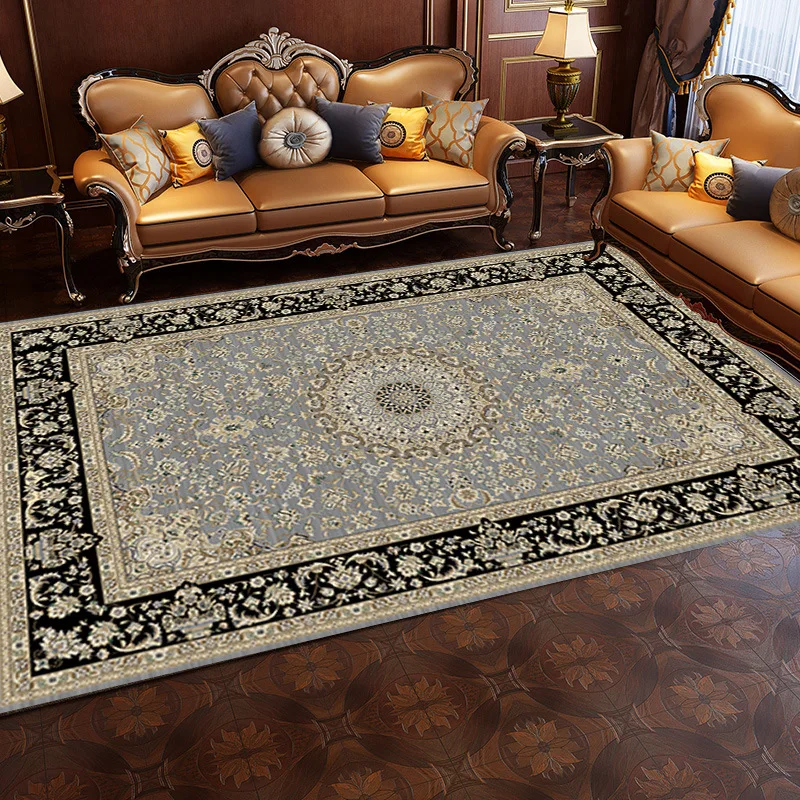 Retro Persian material living room full carpet ethnic style tea table sofa cushion bedroom bed bed cloakroom carpet